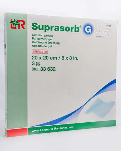 image of Suprasorb G Hydrogel 20 x 20 B/3
