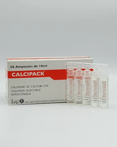 Injections de chlorure de calcium